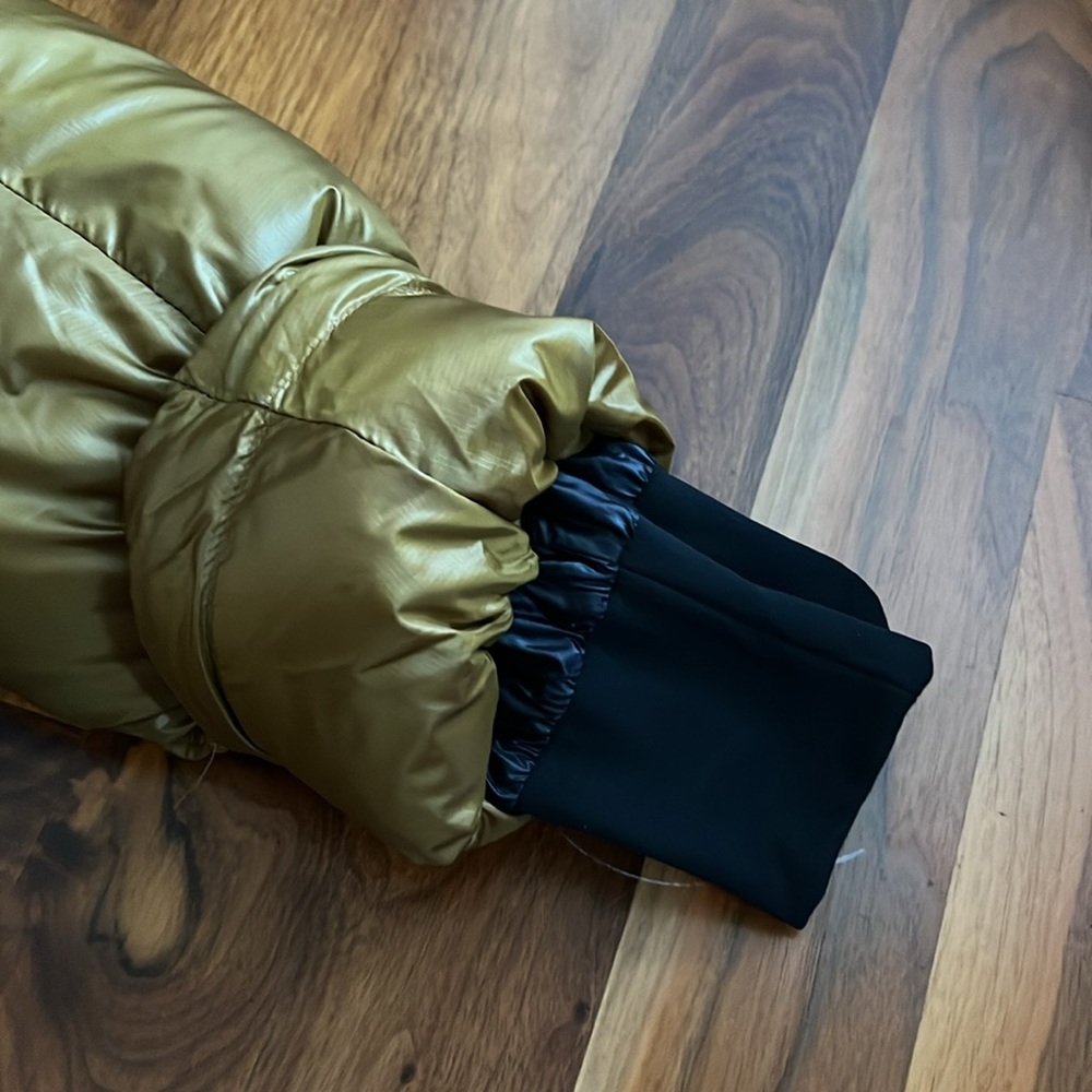 Canada Goose crofton power 750 fill puff jacket water resistant jacket, gold - Picture 15 of 16